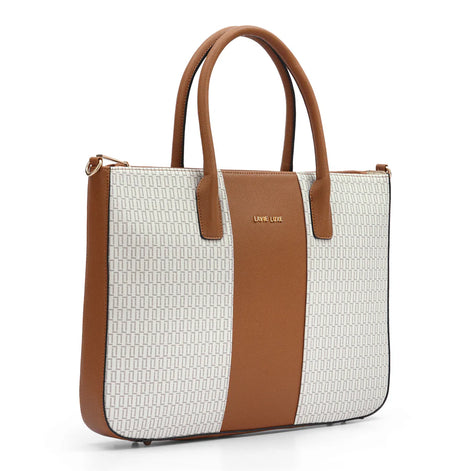Lavie Luxe Mono Raily Pro Women's Handbag
