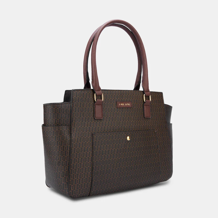 Lavie Luxe Mono Kelly Women's Tote