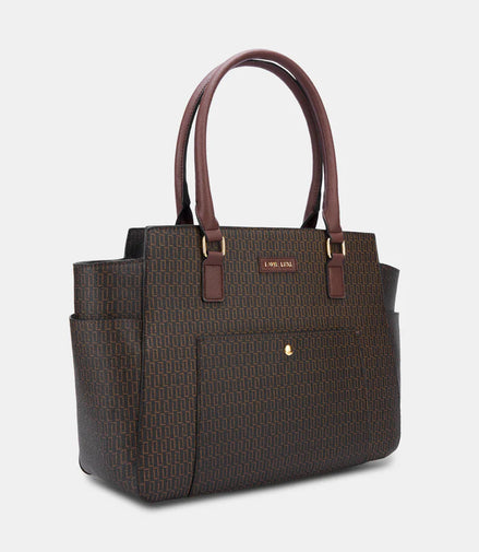 Lavie Luxe Mono Kelly Women's Tote - image 2 of 6 - Handbag