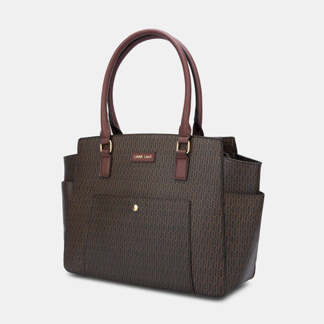 Lavie Luxe Mono Kelly Women's Tote