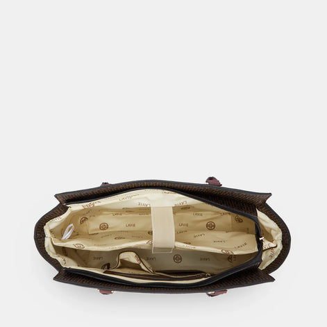 Lavie Luxe Mono Kelly Women's Tote