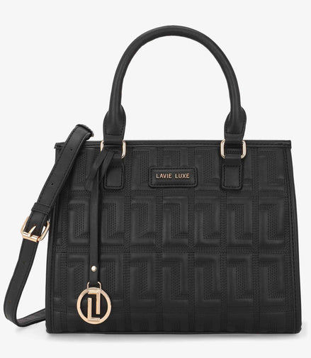 Lavie Luxe Quid Medium Satchel Bag