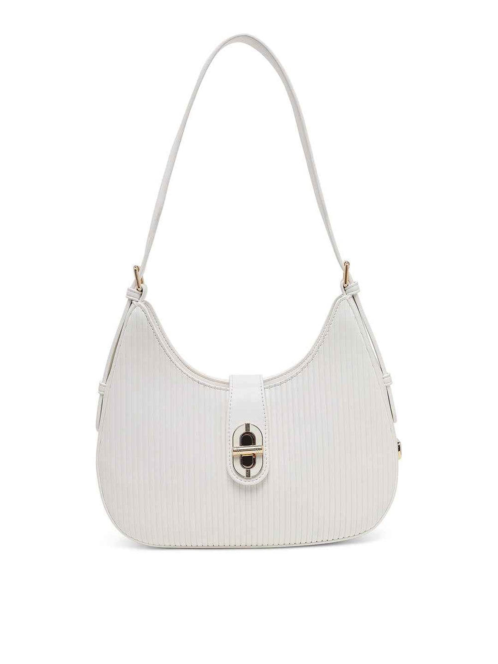 AKIKI London Greenwich Flap Small Hobo Bag