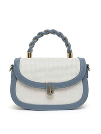 AKIKI London Trinity Flap Small Satchel Bag