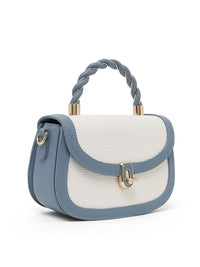 AKIKI London Trinity Flap Small Satchel Bag