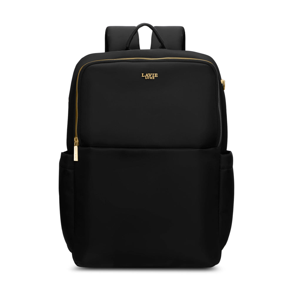 Lavie Luxe Zenia Laptop Backpack in Black