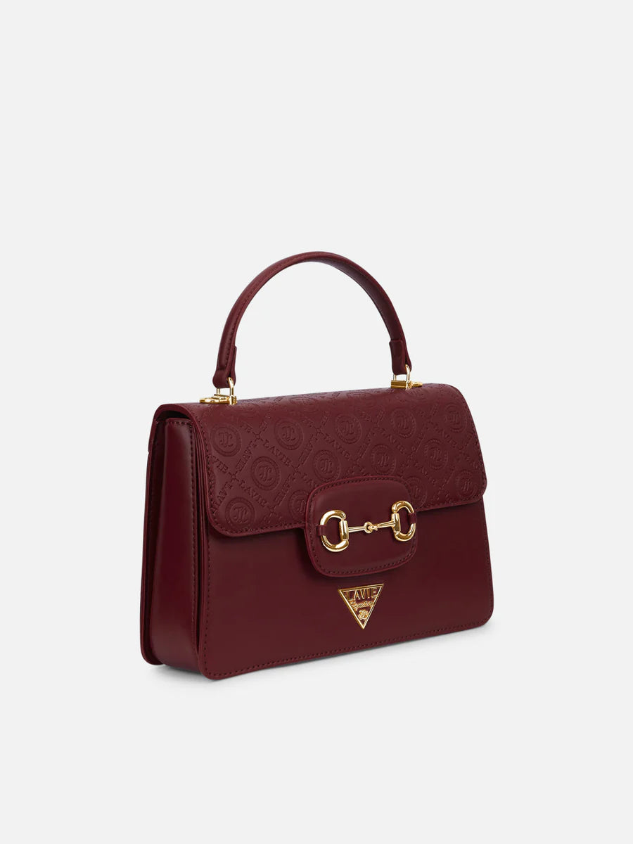 Lavie Sedona 3 Compartments Flap Satchel Bag