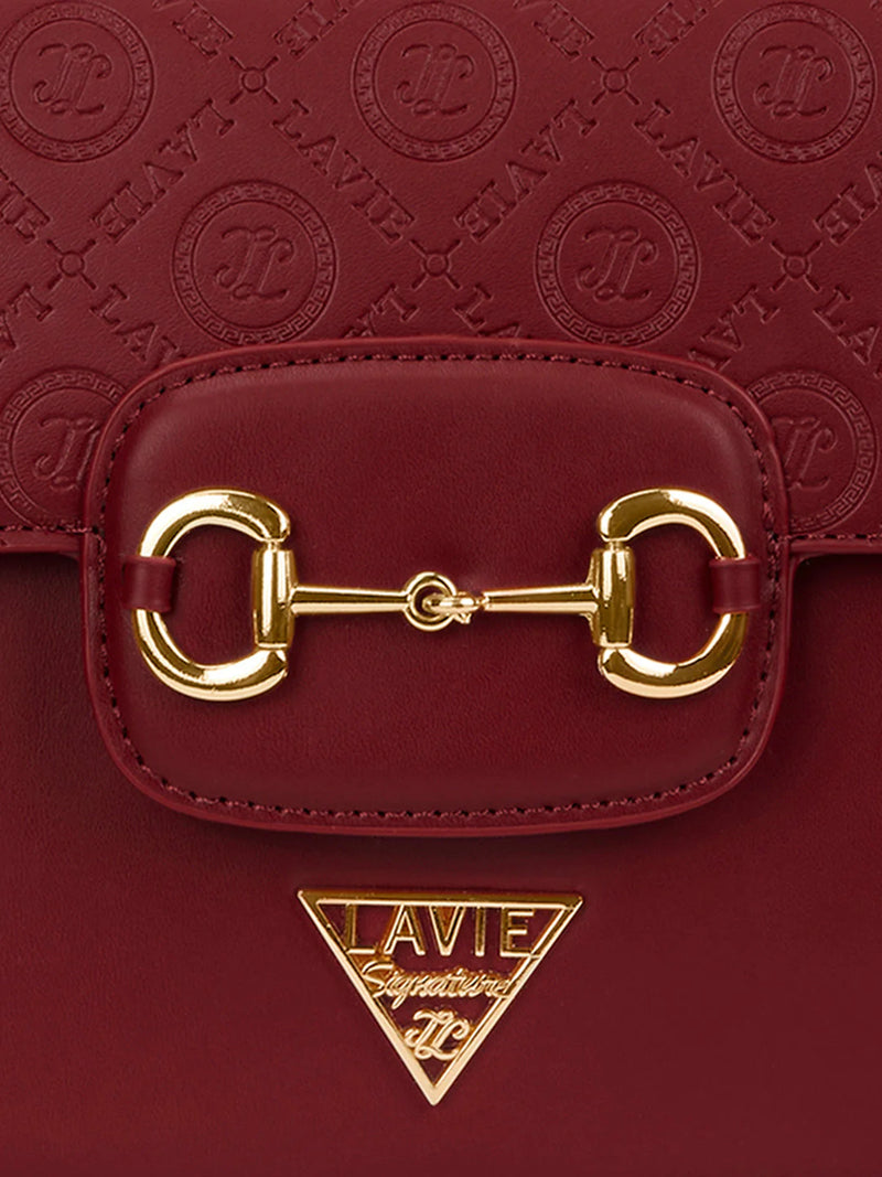 Lavie Sedona 3 Compartments Flap Satchel Bag - image 6 of 6 - Handbag