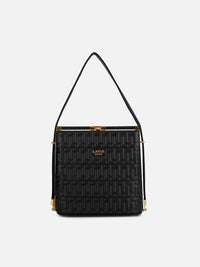 Lavie Luxe Glarel25 Medium Frame Handbag in Black