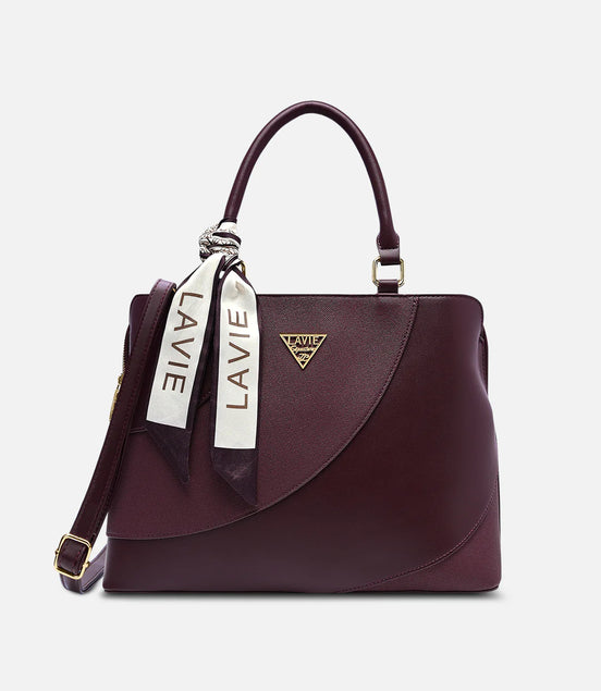 Lavie Omaha 3 Compartments Large Satchel Bag