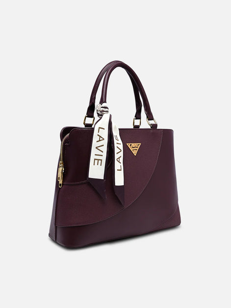 Lavie Omaha 3 Compartments Large Satchel Bag