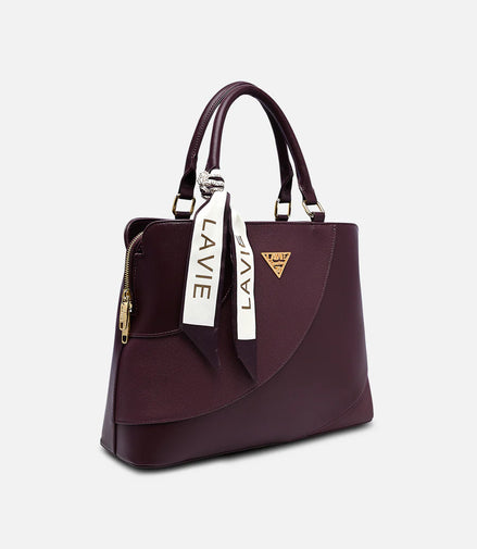 Lavie Omaha 3 Compartments Large Satchel Bag - image 2 of 6 - Handbag