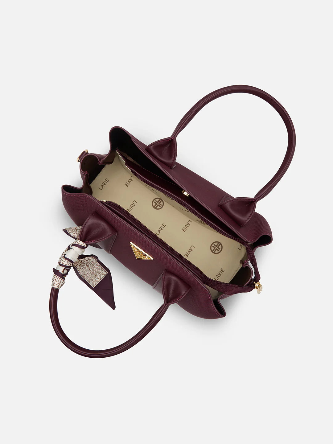 Lavie Tacoma 3 Compartments Medium Satchel Bag