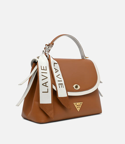 Lavie Plano 2 Compartments Flap Satchel Bag - image 2 of 6 - Handbag