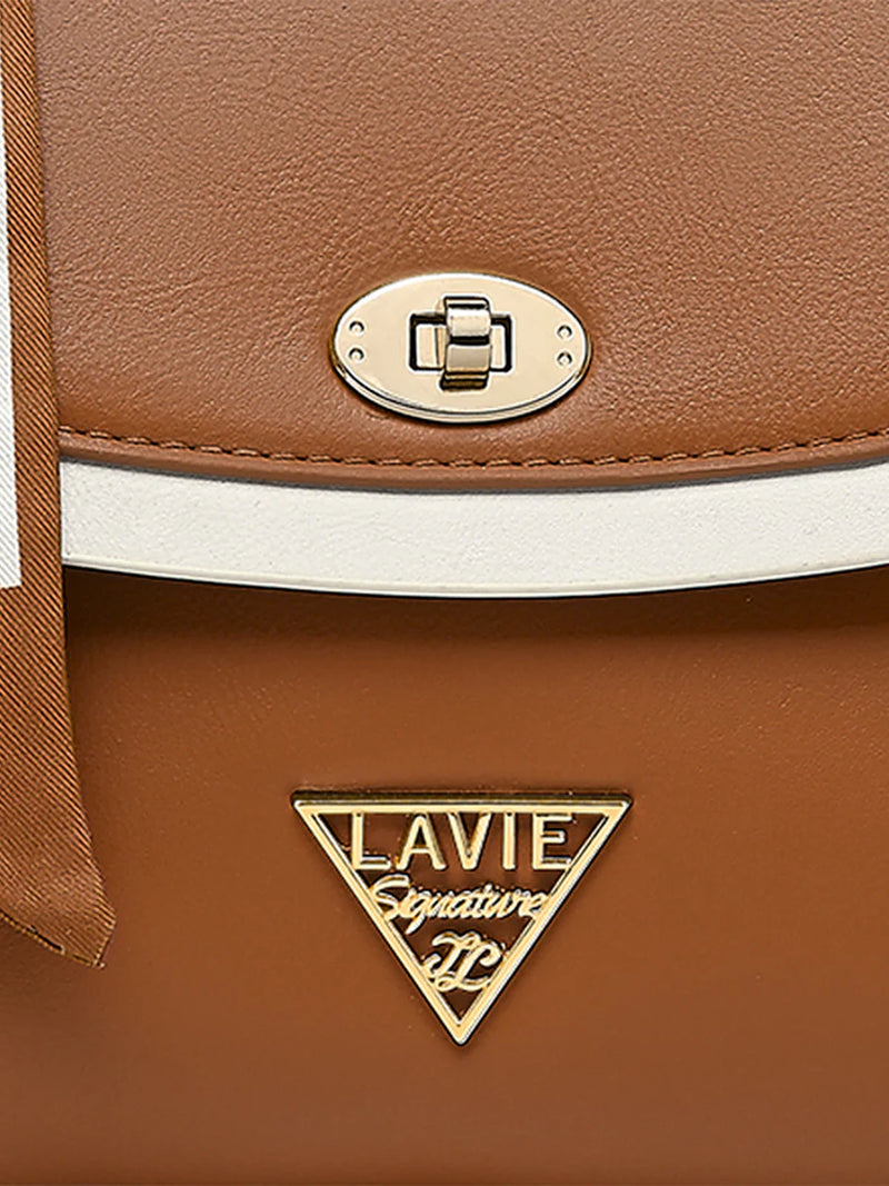 Lavie Plano 2 Compartments Flap Satchel Bag - image 6 of 6 - Handbag