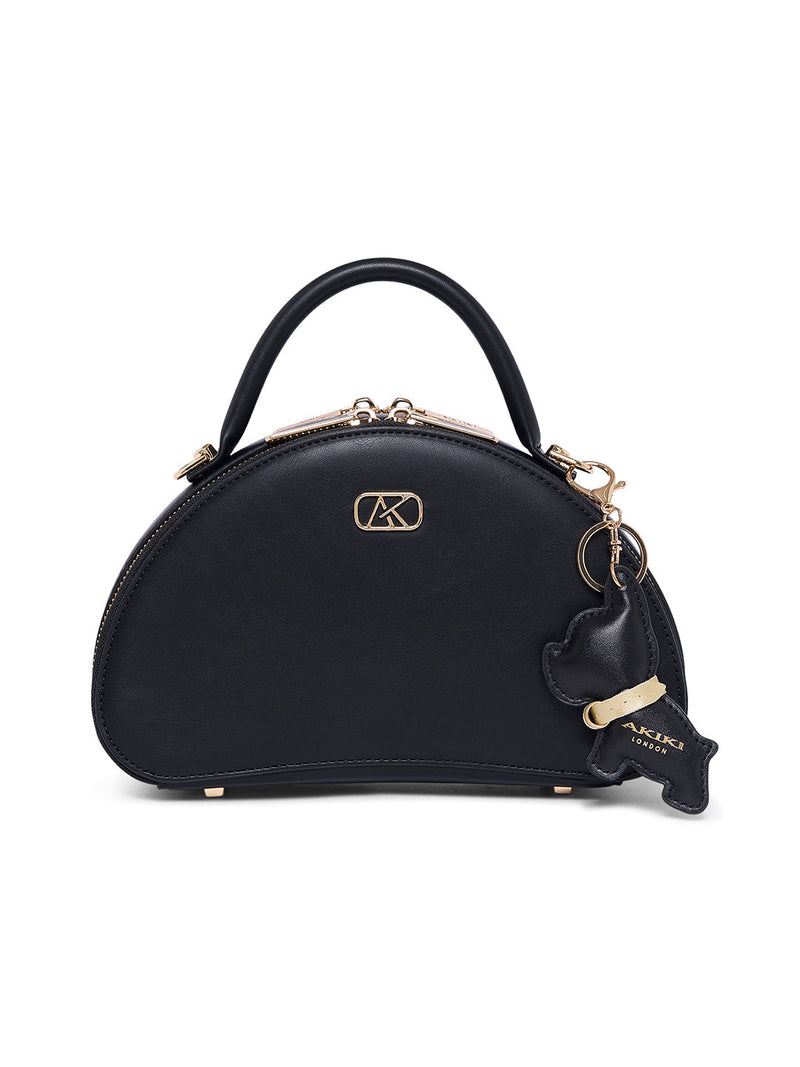 AKIKI London Millbank 24 Small Sling Bag - Black