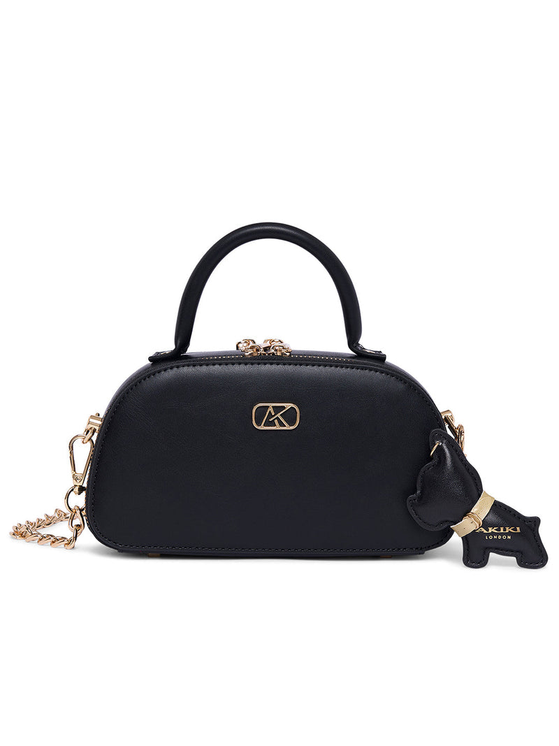 AKIKI London Millwall 22 Small Sling Bag Black lifestyle