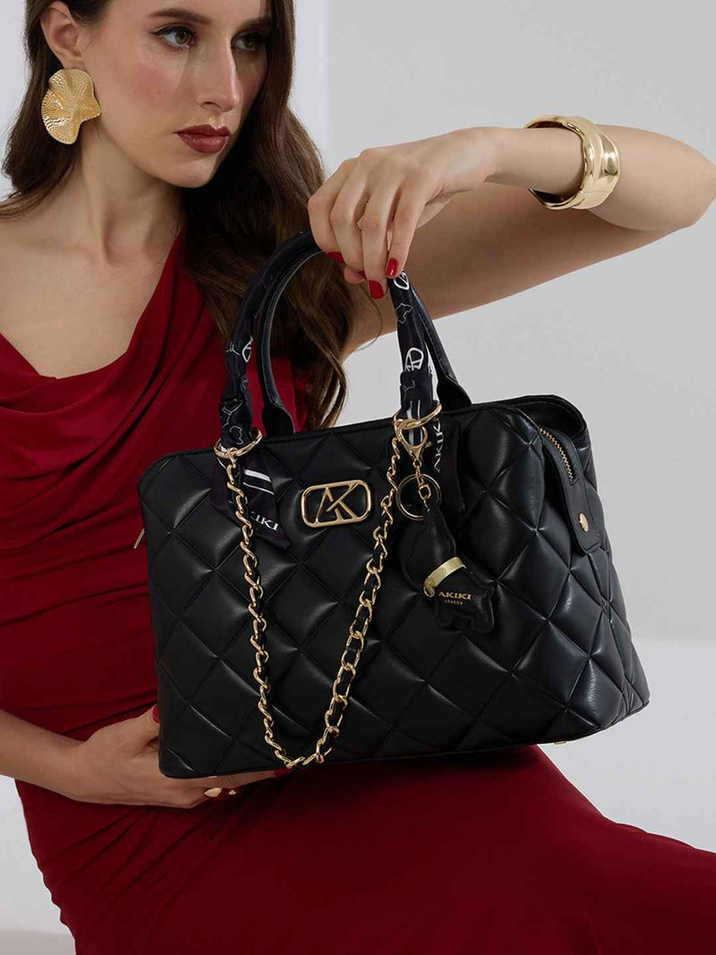 AKIKI London Waterloo 13 Medium Satchel Bag