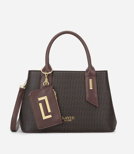 Lavie Luxe Monogram Rumba25 Medium Handbag