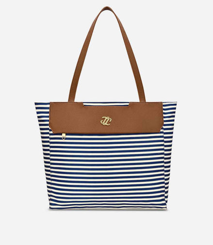 Lavie Signature Stripe Norman Tote Bag for Women