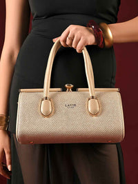 Lavie Luxe Dazzle Large Frame Handbag