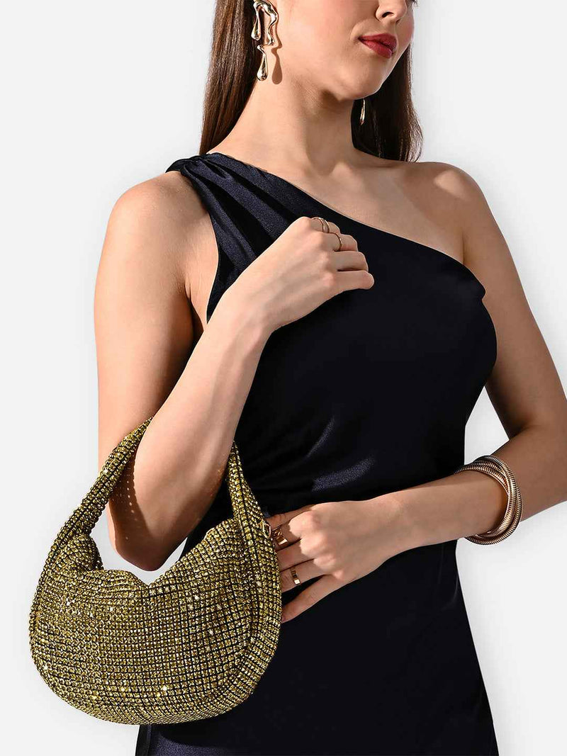 Lavie Luxe Gem Small Hobo Bag