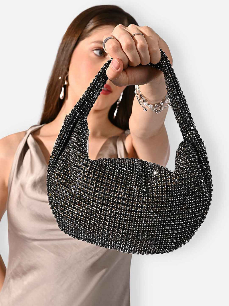 Lavie Luxe Gem Small Hobo Bag
