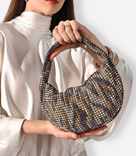 Lavie Luxe Gem Small Hobo Bag