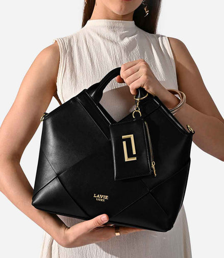 Lavie Luxe Crossway26 Medium Satchel Bag