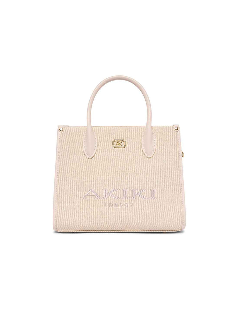 AKIKI London Manor 28 Box Medium Satchel Bag