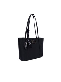AKIKI London Belmont 30 Large Tote Bag Black detail
