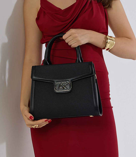 AKIKI London Lambeth 28 Flap Medium Satchel Bag