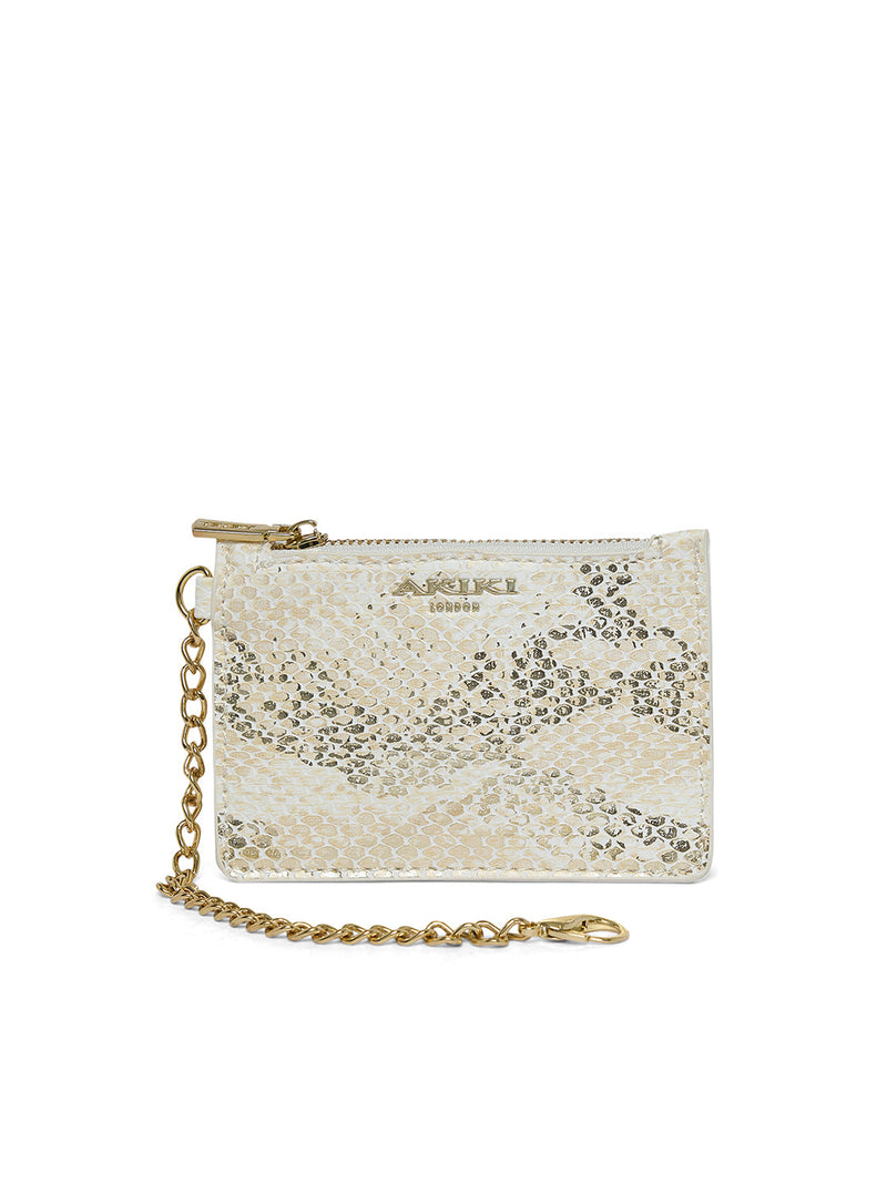 AKIKI London Salisbury 30 Small Handbag White detail
