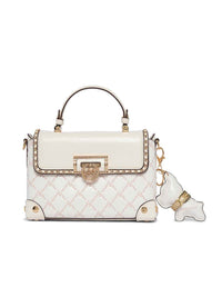 AKIKI London Hampton 22 Flap Small Satchel Bag