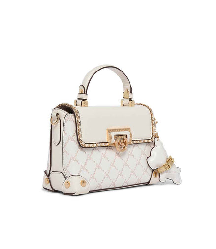 AKIKI London Hampton 22 Flap Small Satchel Bag