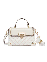 AKIKI London Hampton 22 Flap Small Satchel Bag