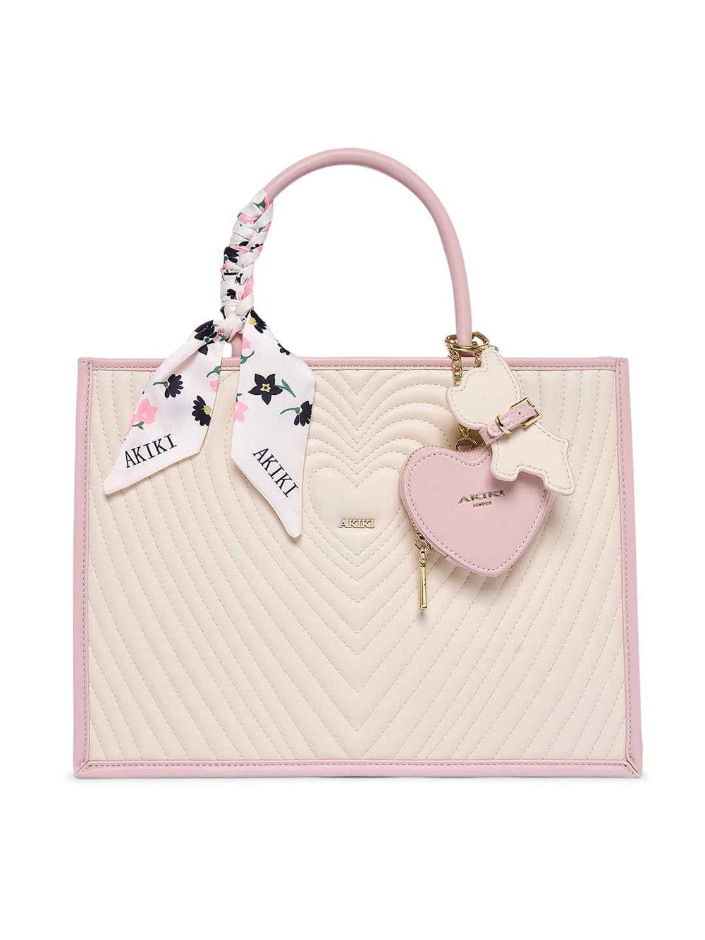 AKIKI London Heartley Large Satchel Bag