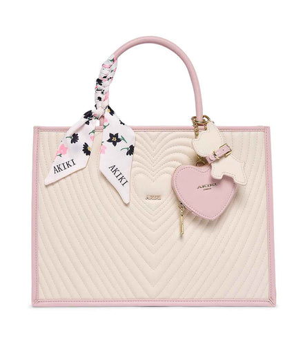 AKIKI London Heartley Large Satchel Bag