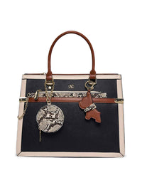 AKIKI London Beverley Large Satchel Bag