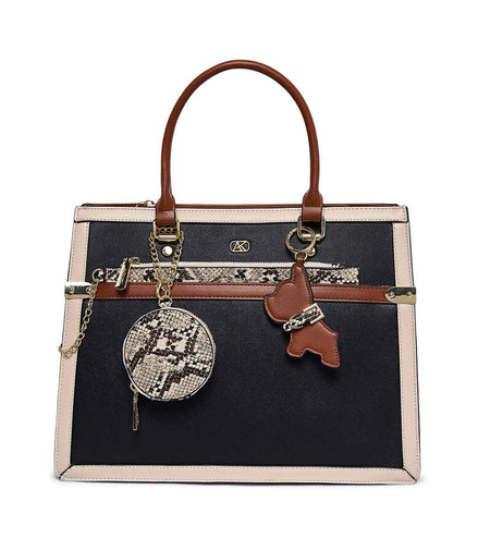 AKIKI London Beverley Large Satchel Bag
