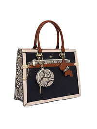 AKIKI London Beverley Large Satchel Bag
