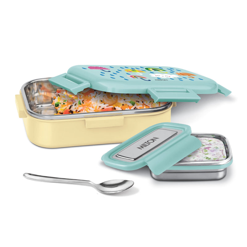 Milton Hugo Insulated Tiffin — back view