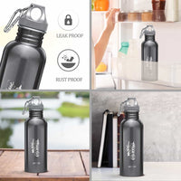 Milton Alive Stainless Steel Bottle 750ml — back view