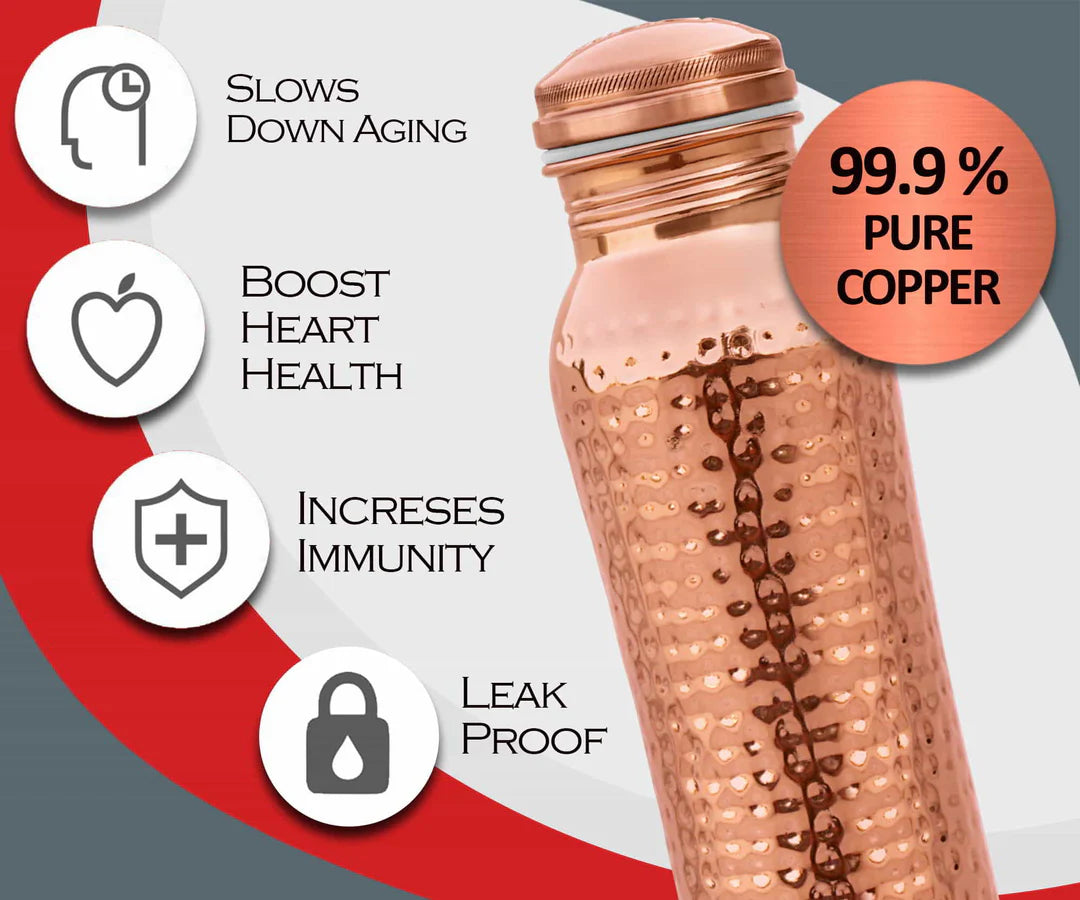 Milton Jewel Copper Water Bottle - 1000ml