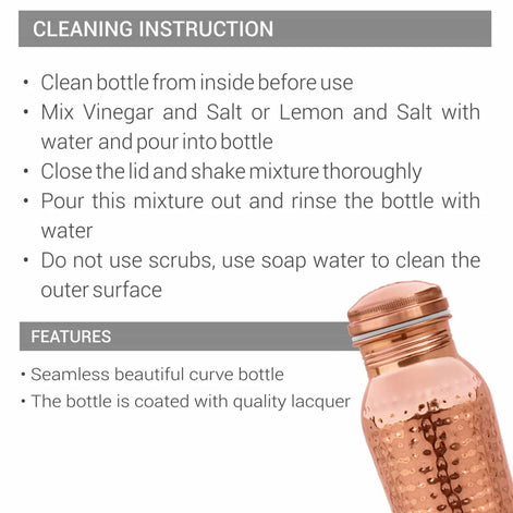 Milton Jewel Copper Water Bottle - 1000ml
