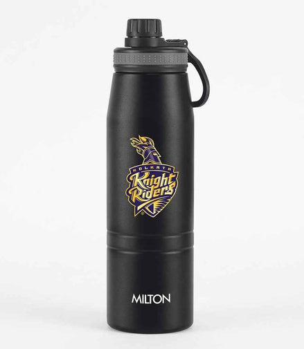 Milton Sports Sparkle UV Printing Thermosteel Bottle - Kolkata Knight Riders (KKR) - Milton