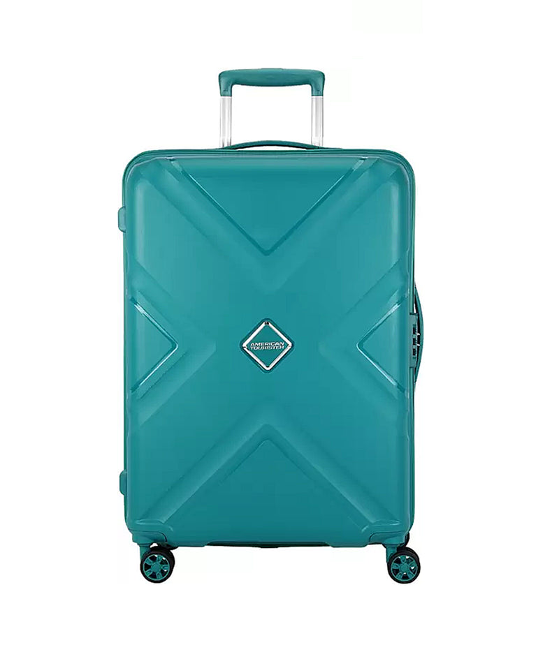 American Tourister Kross+ Green Spring front