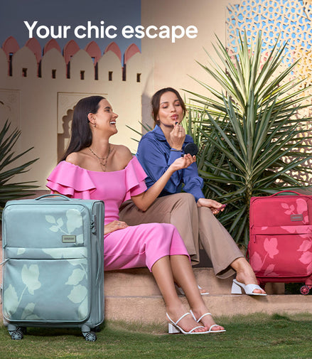 American Tourister Bloom 55cm Cabin Trolley Bag — Grey
