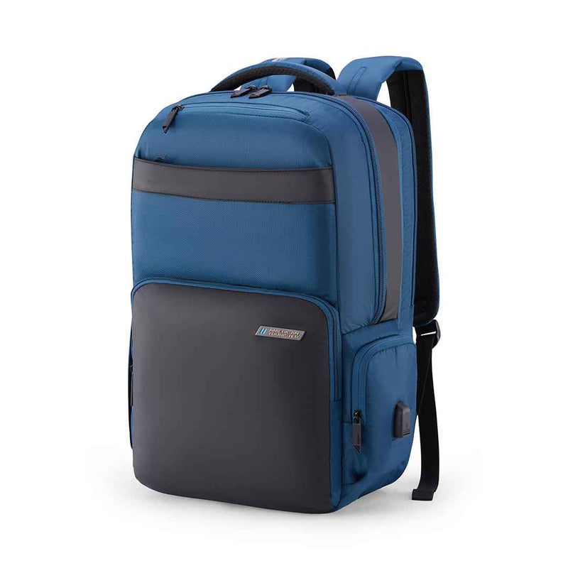 American Tourister Segno 2.0 Expandable Laptop Backpack 33L Blue