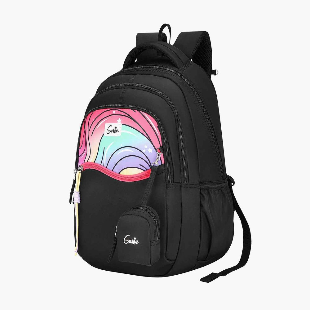 Genie Cluster 27L School Backpack - Black